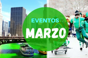 Eventos de Marzo 2020 en Chicago, St Patrick's day, dia de San Patricio, rio chicago verde, pascuas, hora del desfile, familiares, adultos, bares, gratis, que hacer en chicago en marzo, informacion